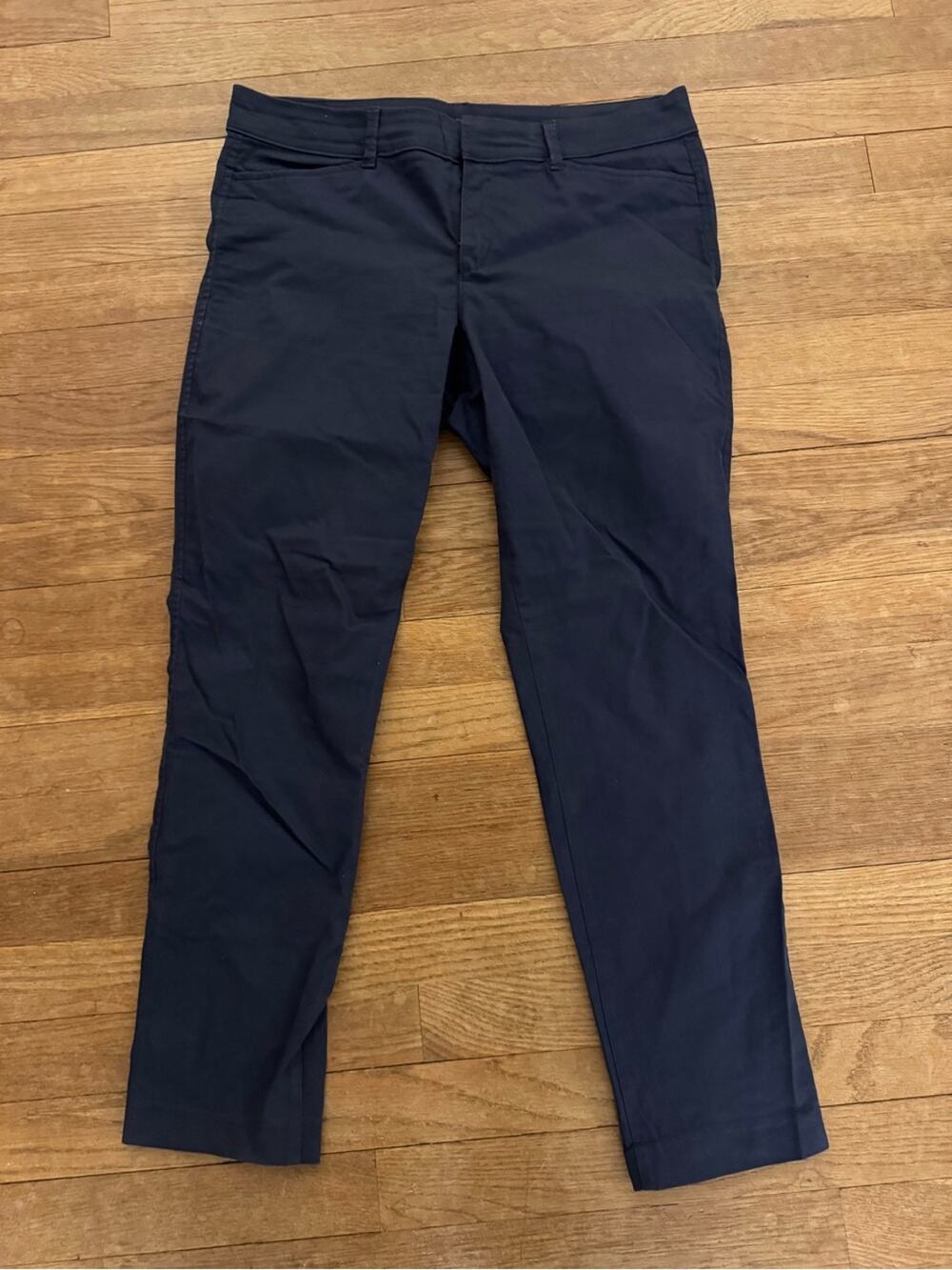 Old Navy Women's Blue Pixie Skinny Ankle Pants - Size 8
 b4